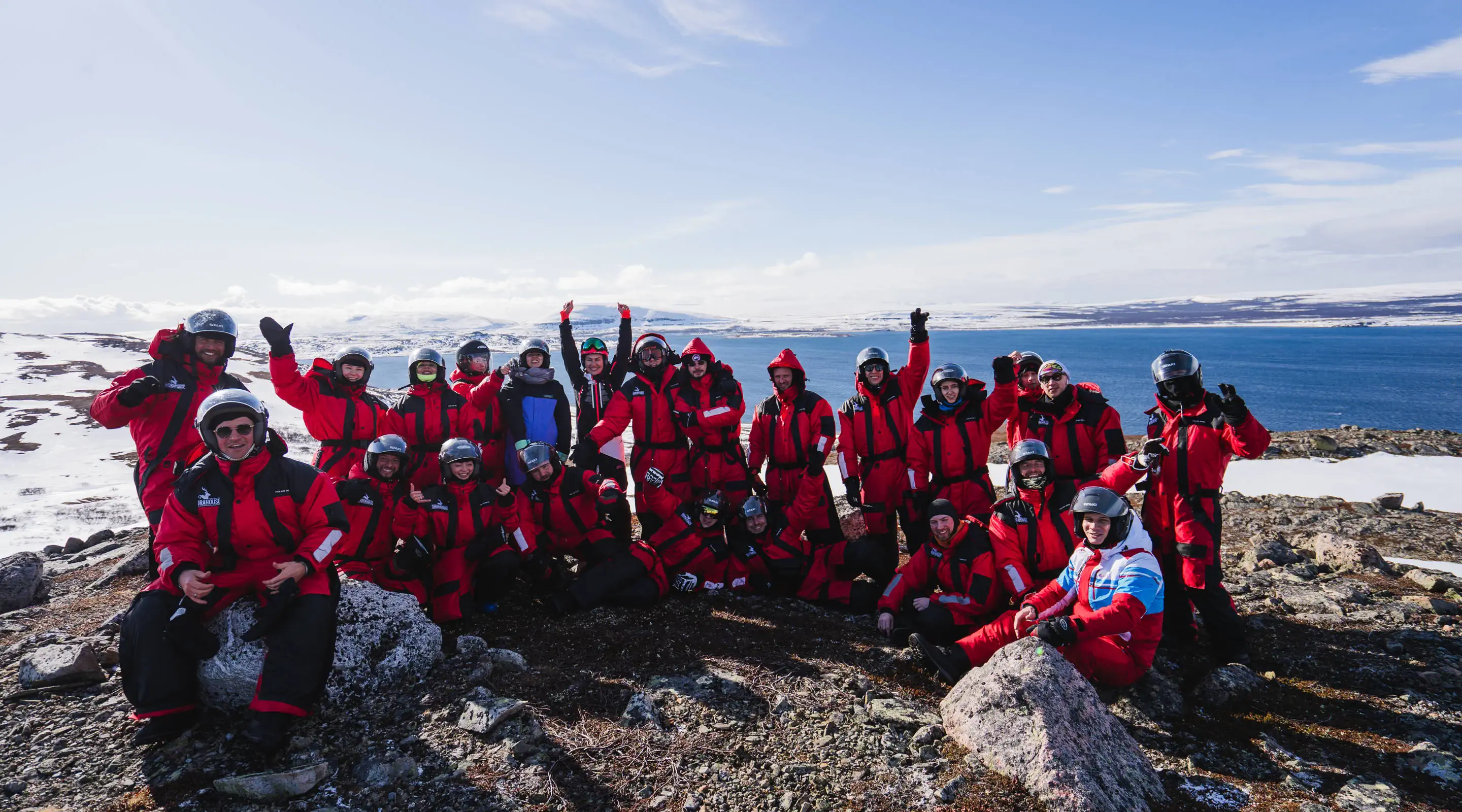 Русская Арктика на снегоходах