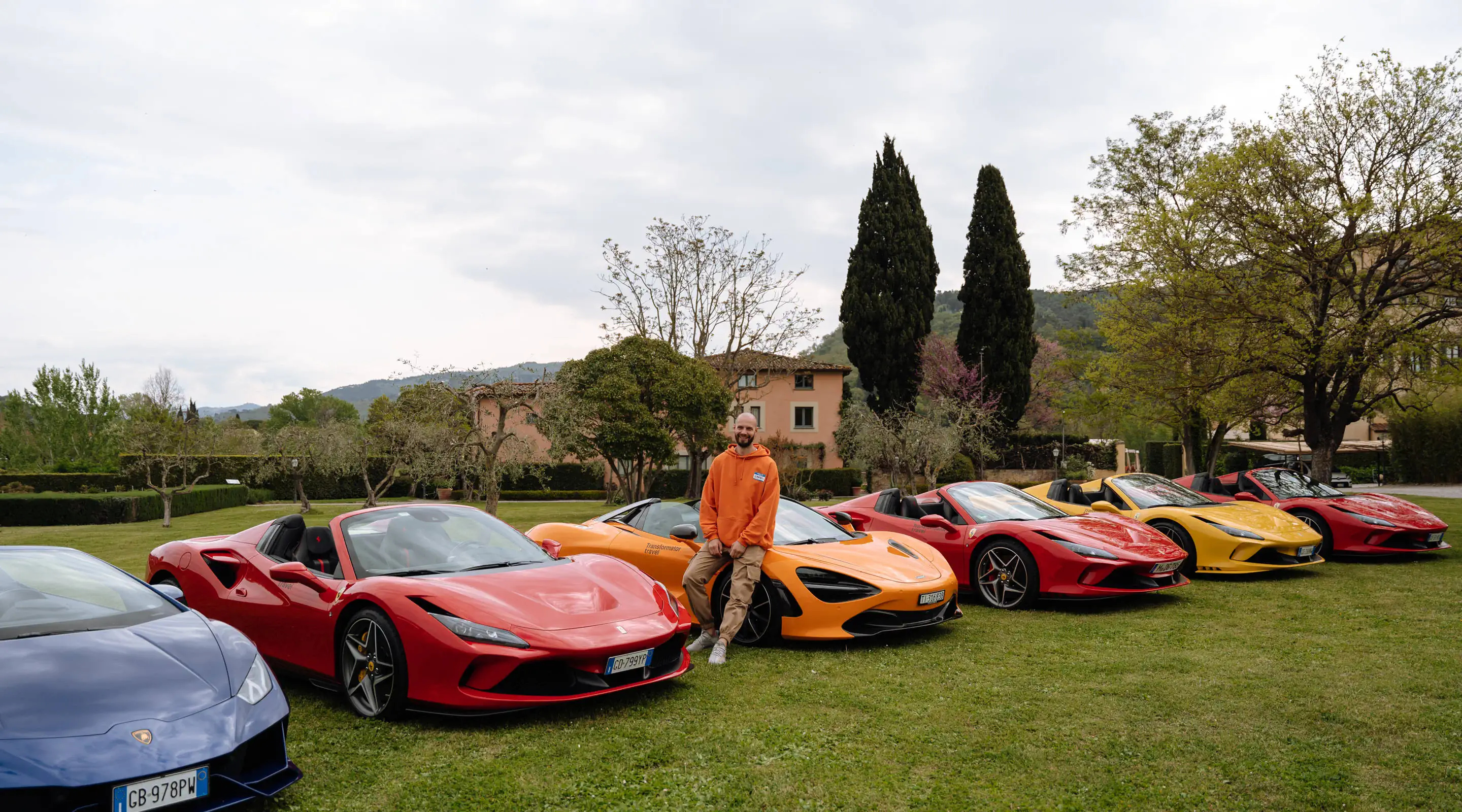 Путешествие по Италии на суперкарах