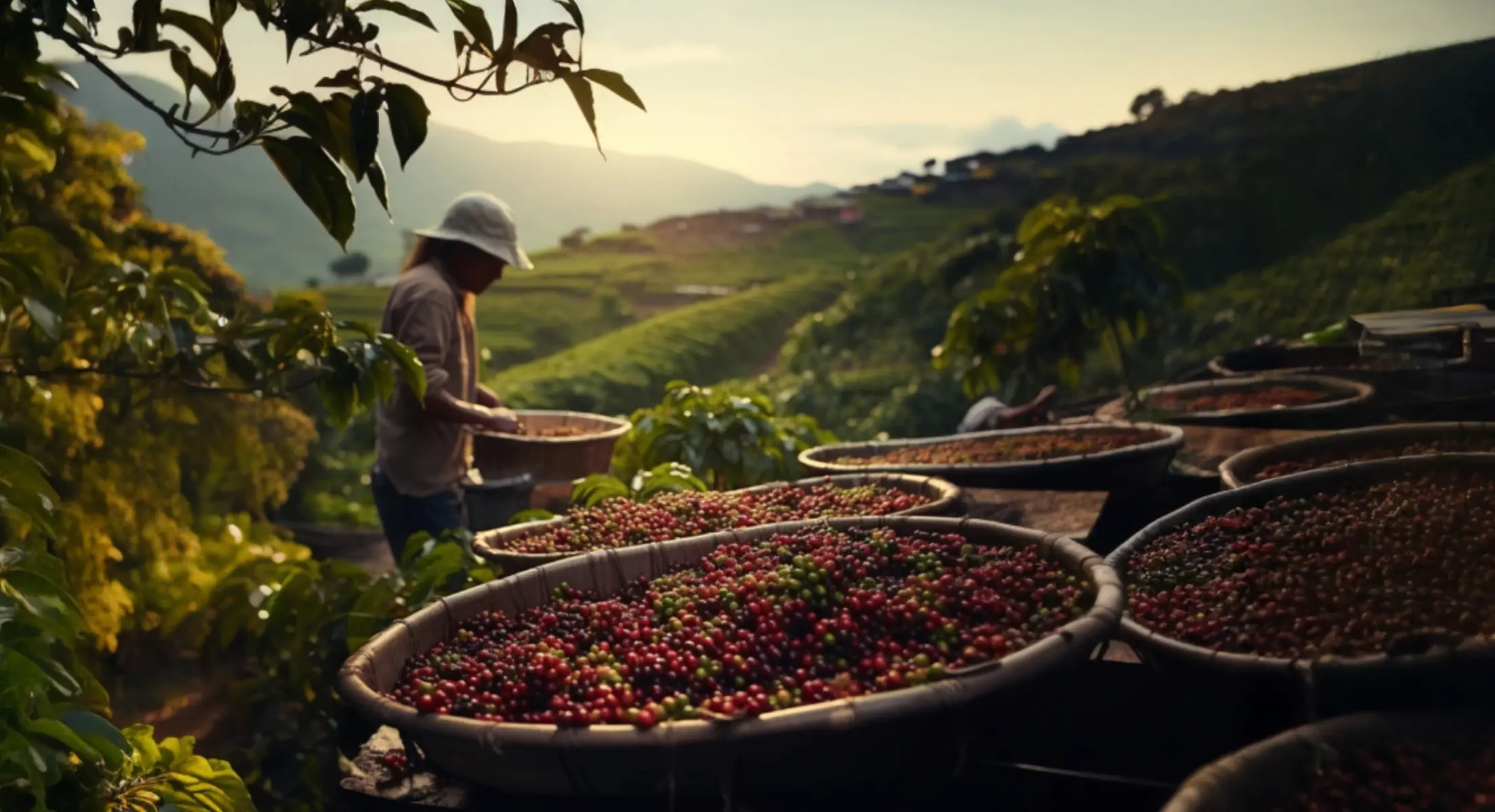 Визит на локальную кофейную плантацию