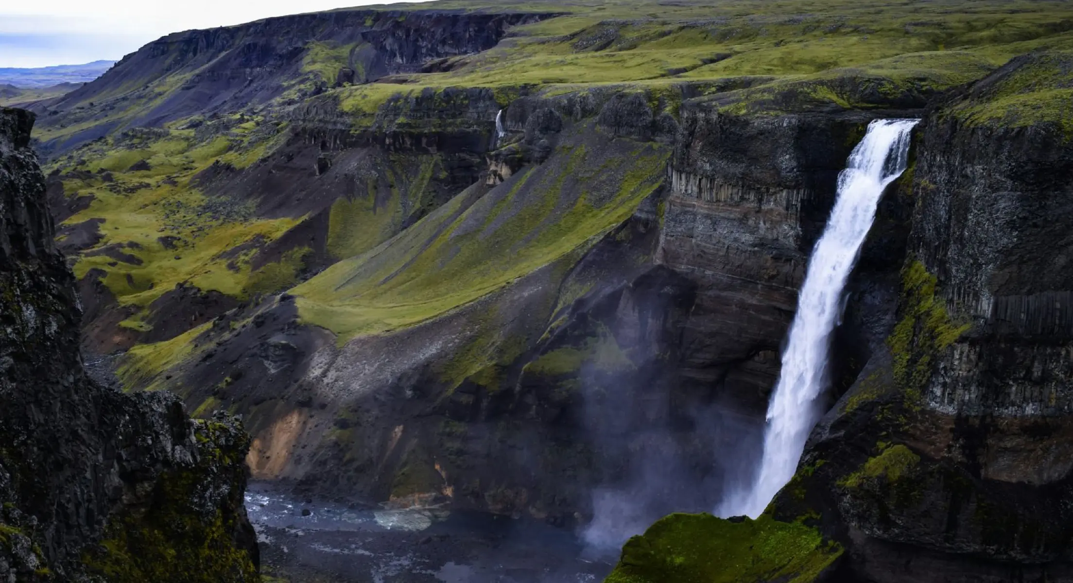 Водопад Хауифосс — сила стихии 